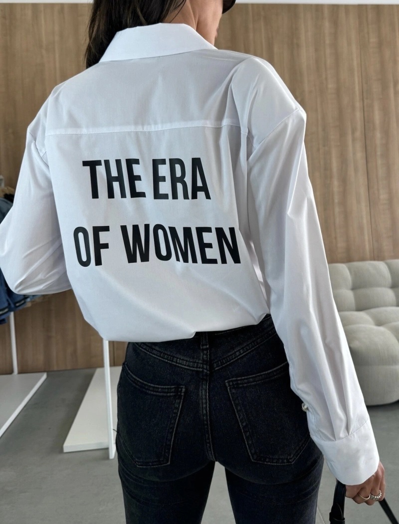 Printed Shirt Era of Women front